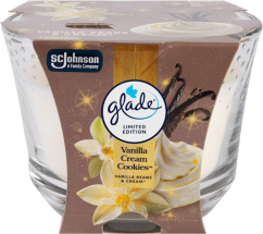 Glade vonná sviečka Vanilla 204 g