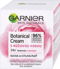 Garnier zjemňujúci denný pleťový krém Rose, 50 ml