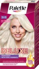 Palette Deluxe Oil-Care Color farba na vlasy 11-11 ultra titanový blond, 1 ks