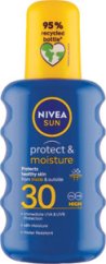 Nivea Sun Protect & Moisture sprej na opaľovanie SPF 30 200 ml