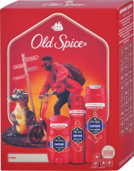 Old Spice Captain Domino darčeková sada – stick 50 ml + deo 150 ml + sprchový gél 250 ml