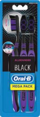 Oral-B Sensitive Black manuálna kefka 3 ks
