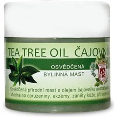 Bylinná masť 150ml Tea Tree Oil s Čajovníkom
