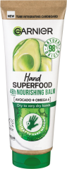 Garnier krém na ruky Hand Superfood 48h Nourishing Balm Avocado + Omega-6, 75 ml