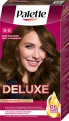 Palette Deluxe Oil-Care Color farba na vlasy 5-5 žiarivo zlatý karamel, 1 ks