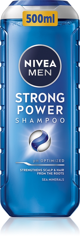 Nivea Men Strong Power šampón pre posilnenie vlasov, 500 ml