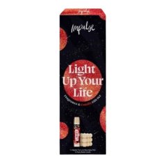 Impulse darčeková sada Love Bubble – sviečka + telový sprej