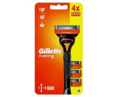 Gillette Fusion5 holiaci strojček + 4 náhradné hlavice