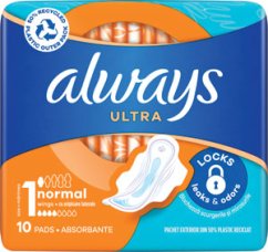 Always Ultra Normal Plus hygienické vložky 10 ks