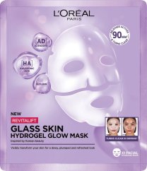 L'Oréal Paris Filler Glass rozjasňujúca pleťová textilná maska  1ks