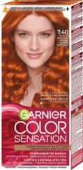 Garnier Color Sensation farba na vlasy - 7.40 intenzívna medená, 1 ks