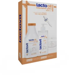 Lactovit darčeková sada Lactooil – telové mlieko + sprchový gél