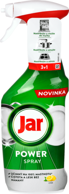 Jar čistiaci sprej na riad a kuchyňu 3v1 Lemon 500 ml