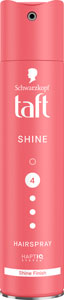 Taft lak na vlasy 10-Carat Shine lesk vlasov ultra silná fixácia 250 ml Taft lak na vlasy 10-Carat Shine lesk vlasov ultra silná fixácia 250 ml
