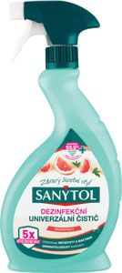 Sanytol dezinfekčný univerzálny čistiaci prostriedok Grapefruit 500 ml