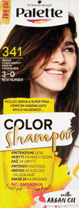 Palette Color Shampoo farba na vlasy 3-0 tmavočokoládový, 1 ks