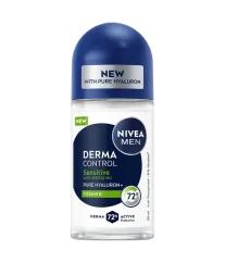 Nivea Men Derma Sensitive guľôčkový antiperspirant, 50 ml