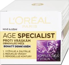 L’Oréal Paris Age Specialist 55+ denný krém proti vráskam 50 ml