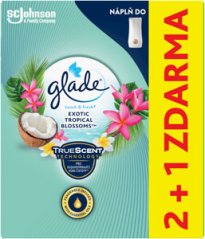 Glade Touch & Fresh náhradné náplne 2+1 Tropical Blossoms 3×10 ml