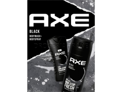 Darčeková sada Axe BLACK sprchový gél 250 ml + body sprej 150 ml