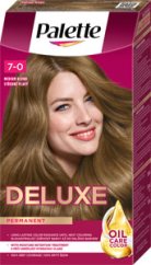 Palette Deluxe Oil-Care Color farba na vlasy 7-0 stredneplavý, 1 ks