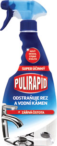 Pulirapid čistiaci prostriedok kúpeľňa a kuchyňa 500 ml