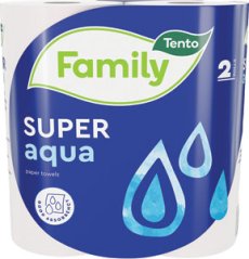Tento kuchynské utierky Super Aqua 2-vrstvové 2 ks