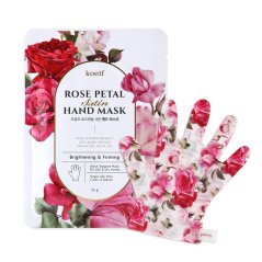 Petitfee - Rose Petal Satin HandMask single use, 1 ks