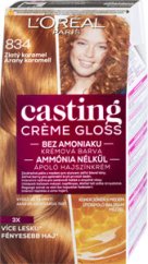 L’Oréal Paris Casting Crème Gloss farba na vlasy 834 Zlatý karamel, 1 ks