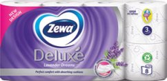 Zewa Deluxe toaletný papier Lavender Dreams 3-vrstvový 8 ks