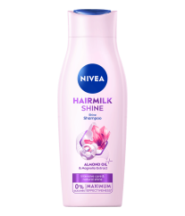 NIVEA Hairmilk Shine šampón na vlasy 250 ml