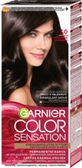 Garnier Color Sensation farba na vlasy - 3.0 tmavá hnedá, 1 ks