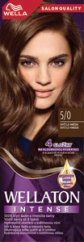 Wellaton farba na vlasy 5/0 Svetlo hnedá – jemný hnedý odtieň