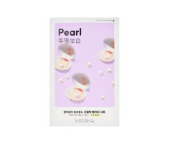 MISSHA Airy Fit Sheet Mask Pearl – rozjasňujúca textilná pleťová maska