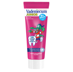Vademecum detská zubná pasta Junior Jahoda, 50 ml