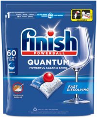 Finish kapsuly do umývačky riadu Quantum All in 1, 60 ks