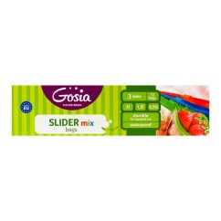 Vrecká so zipsom mix 0,75 l, 1,5 l, 3 l