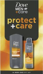 Dove MEN+CARE Sandal wood & Vanilla darčekové balenie – sprchový gél + deodorant