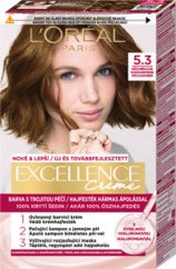 L’Oréal Paris Excellence Crème farba na vlasy 5.3 Svetlohnedá zlatá, 1 ks
