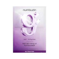 Numbuzin – No. 9 NAD+ BIO Lifting-sil Full Face Mask  1ks