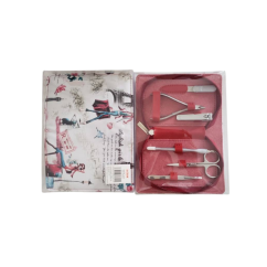 Manikúra 6 ks - matná rôzne vzory