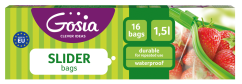 Vrecká so zipsom 1,5 l, 16 ks