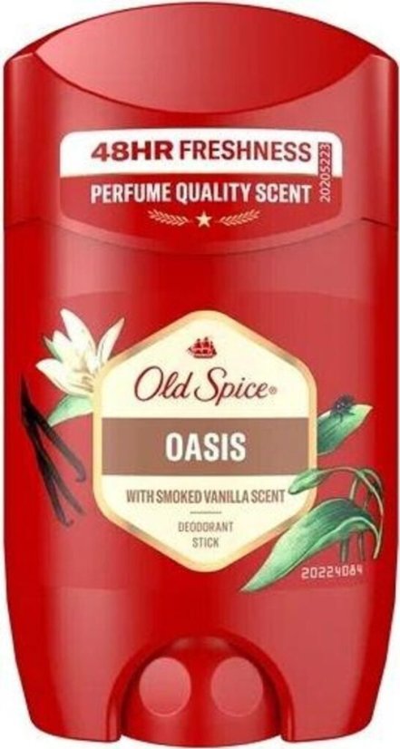 Old Spice Oasis tuhý dezodorant pre mužov, 50 ml