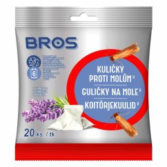 Bros guličky proti moliam Levanduľa 20ks