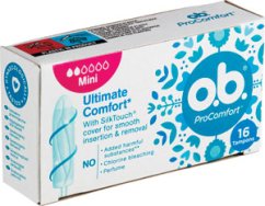 O.B. tampóny Mini ProComfort 16 ks