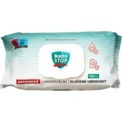 BactoSTOP dezinfekčné vlhčené obrúsky Lime & Mint 120 ks