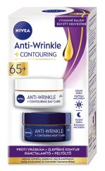 Nivea denný a nočný krém Anti-Wrinkle Contour DuoPack 65+