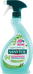 Sanytol dezinfekčný univerzálny čistiaci prostriedok Eukalyptus a mäta 500 ml