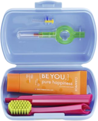Curaprox Travel set modrý