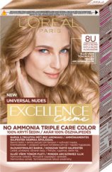L’Oréal Paris Excellence Universal Nudes farba na vlasy 8U Svetlá blond, 1 ks
